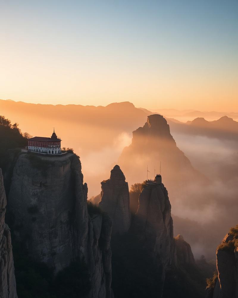 Meteora, Fastlandet